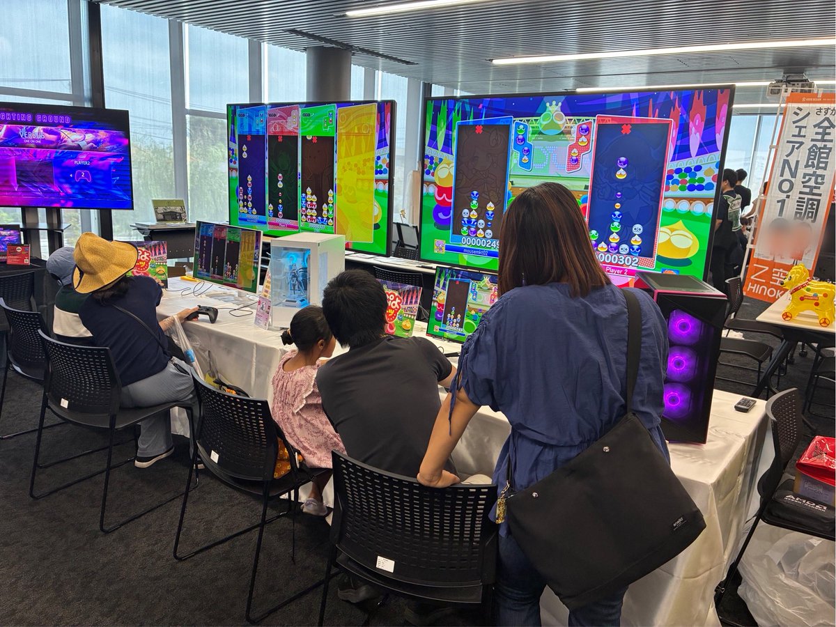 mouse_kasukabe's tweet photo. 「魅力再発見!!かすかべホームカミングデイ」
に出展中です✨
 
マウスコンピューターのブースでは、
大好評【eスポーツ・親子ゲーム体験会】を開催🎮
さらに、ゲーミングデバイスなどが当たる抽選会も🎁！
 
ご家族やお友達と一緒に、ぜひ遊びに来てください！
 
⏰本日15:00まで
📍春日部市役所 https://t.co/npWa7biYKz