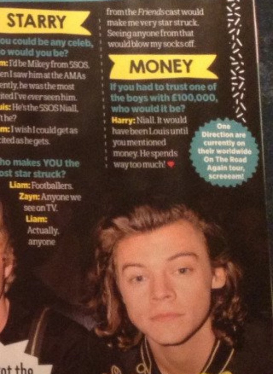 maydaisiesbloom's tweet photo. “Would have been Louis until you mentioned money. He spends way too much! ❤️” https://t.co/6sexM07kRE