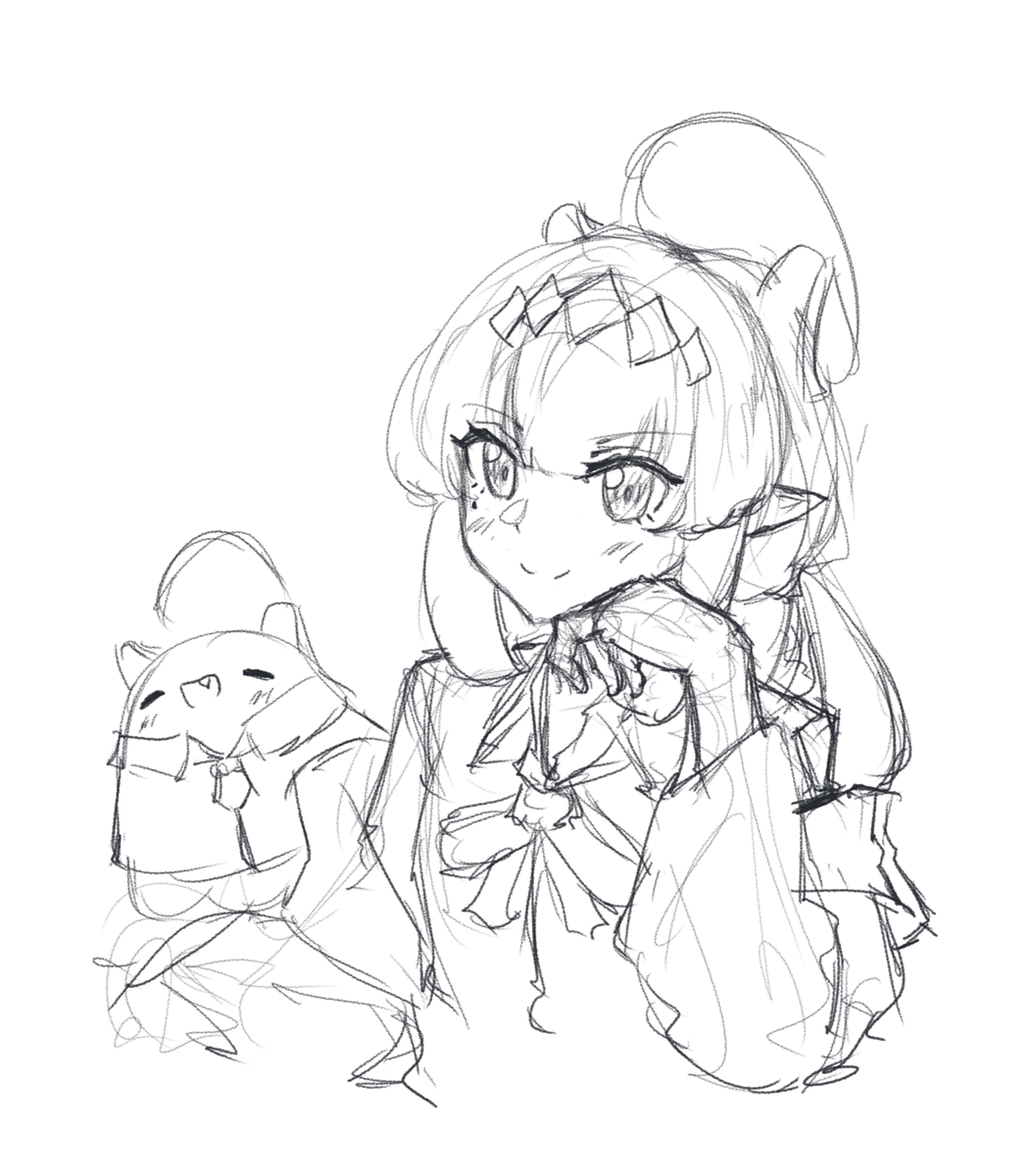 Chibi_RoggianX's tweet photo. Daily Ina #443 - Quick Sketch

#inART #いなート https://t.co/n3Yy0yBTZA