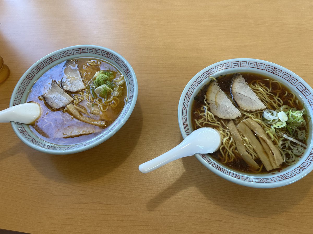 Ninjase3p's tweet photo. 四年ぶりくらいの熊っ子ラーメン

味噌、醤油　

やはり美味しい🤤 https://t.co/1BKUI462ZS