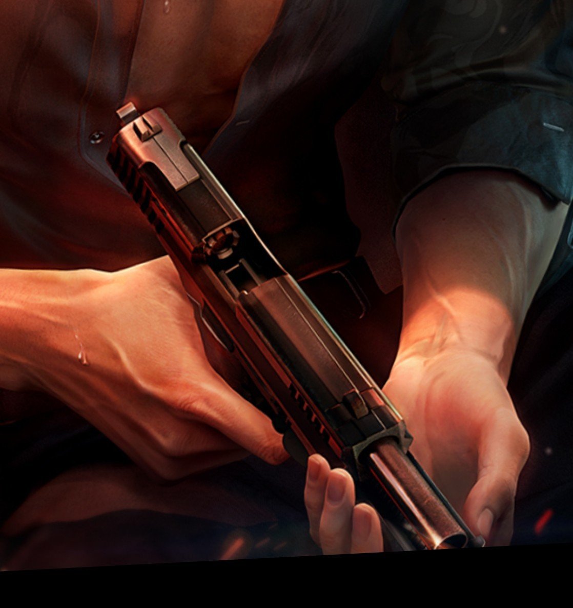 ririsandroses's tweet photo. the nose, the bullet between lips like a ciggerate, the veiny hands working with the gun, the sweat drops dripping from his skin, the guns and bloodstains on the glass behind him
oh I'm going to faint... https://t.co/Zpvi8IwK3O