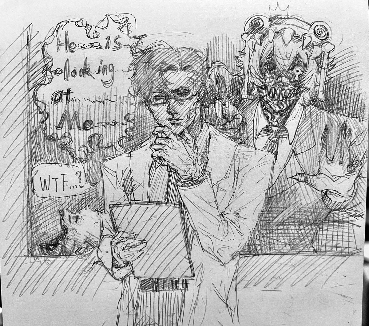 GhostYconsumer's tweet photo. 這期是和朋友們搞得私設
#蛙骨 #froggygrox #froggydude #grox #groxfanart https://t.co/bhWBJFWWsN