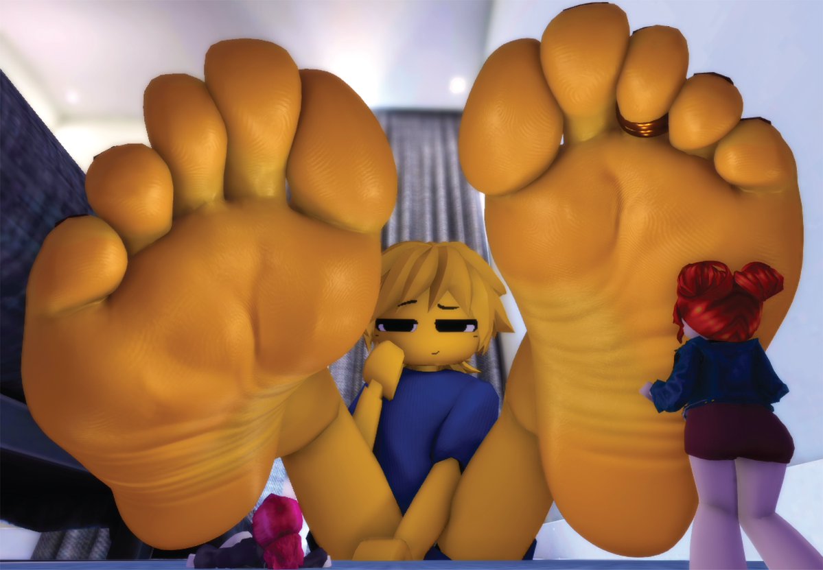 jasoooe's tweet photo. huge feet #roblox #feet #giantess https://t.co/5htsCTp9rh
