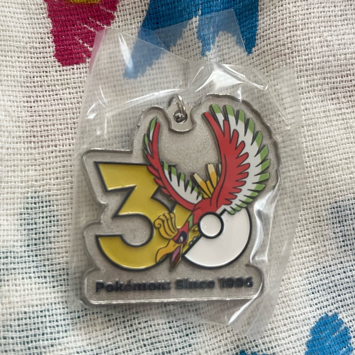 riropipi's tweet photo. ポケモン めじるし 30周年 メタルチャームマスコット 交換

【譲】
ホウオウ

【求】
レックウザ

郵送での交換希望です。
お気軽にお声掛けください。 https://t.co/IHEVcjqtKn