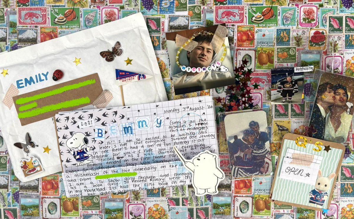 bemdelabem's tweet photo. received *THE* most beautiful letter from olive!! https://t.co/cMQr9Q7Ubn