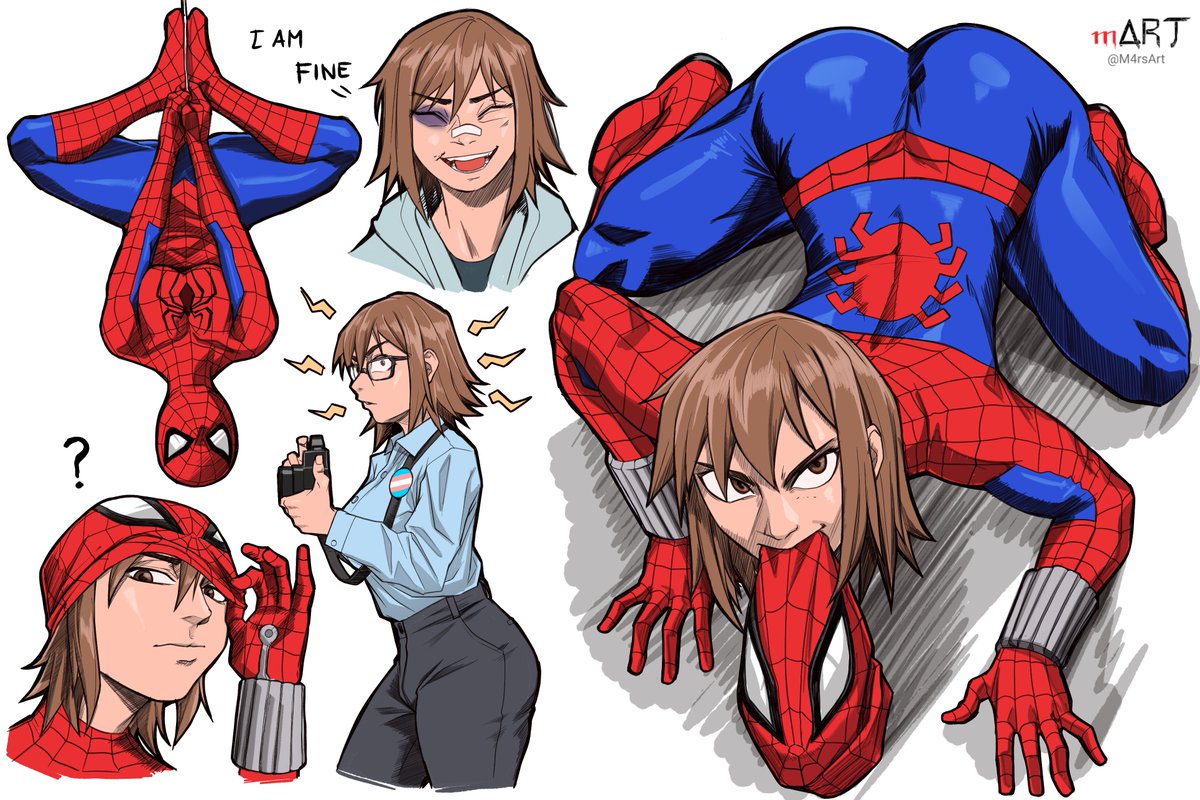 M4rsArt's tweet photo. There is even more from petra parker #spiderman https://t.co/5lZHAJJ5Yk