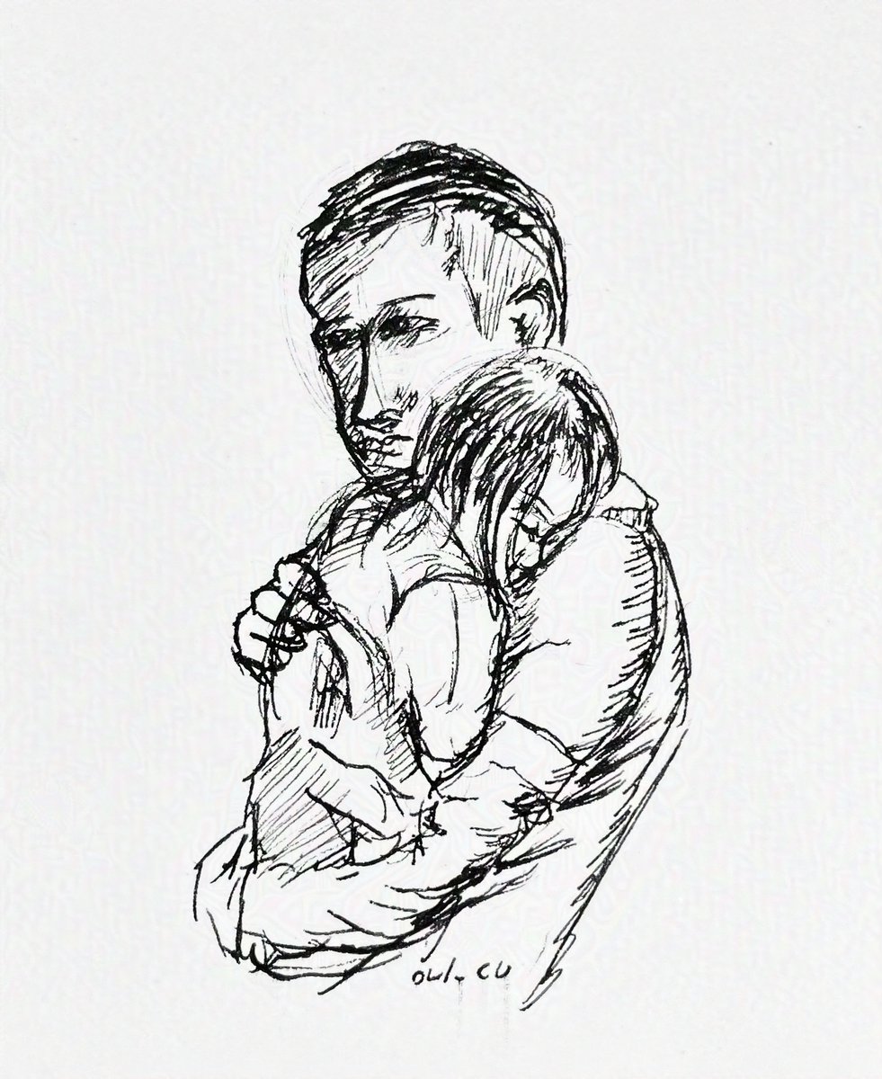 0wlcu's tweet photo. A steadfast father.
#ink #sketch #drawing #father https://t.co/IBVThwD13N