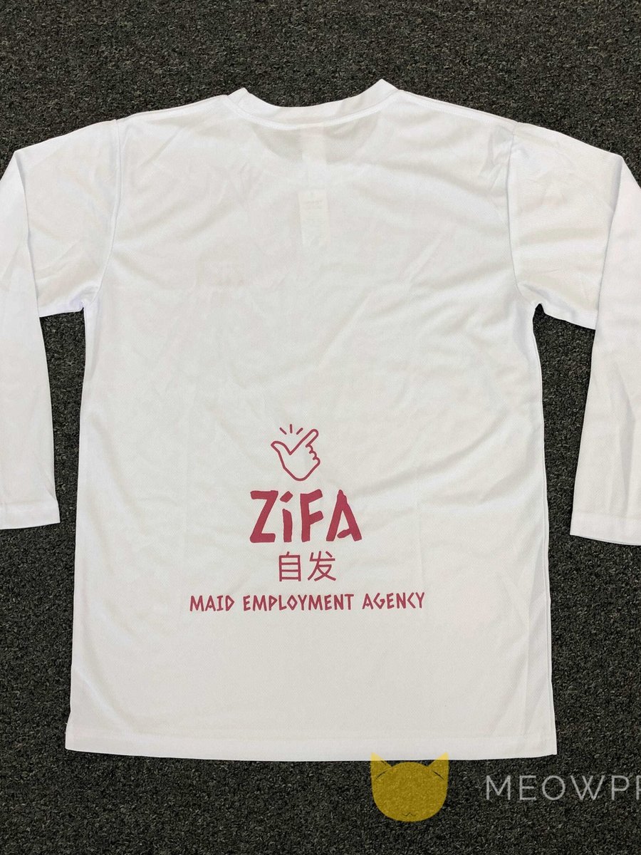 Meowprintsg's tweet photo. Need long-sleeve tees for the agency team?

Zifa Solutions went with white dri-fit long-sleeve tees, screen printed in maroon.

Product's here: https://t.co/SSOz8V7MHp https://t.co/HKn14377Q7