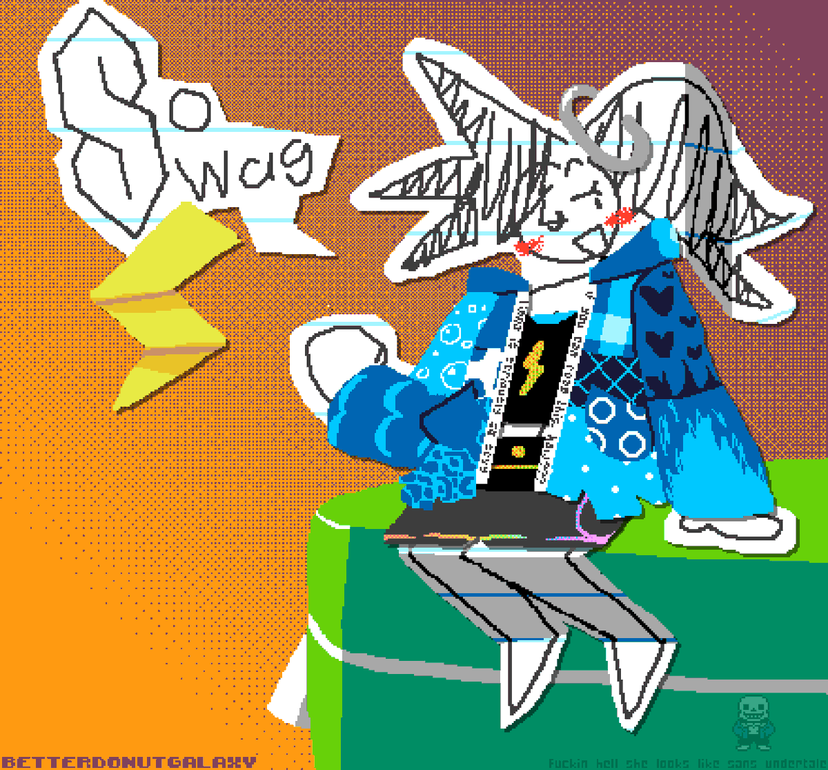 BDonutGLXY's tweet photo. heres some random art of my paper lady!

#art #trans #transart #oc https://t.co/hD0zSwXGYj