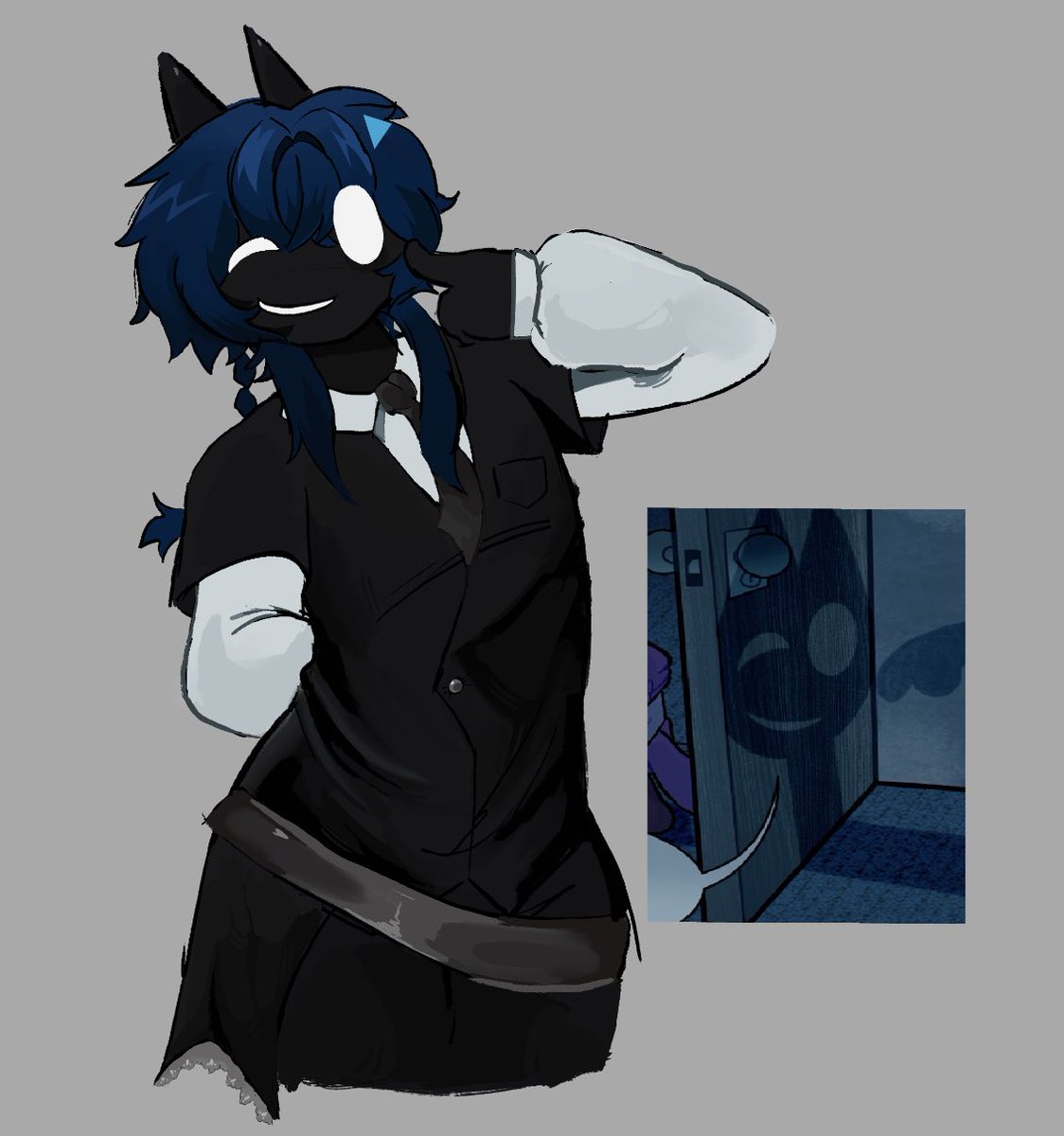 Jamtartsz's tweet photo. kinda rushed host gijinka 
#objectifiedcomic #objectifiedcomicfanart https://t.co/C4joQev0Ea