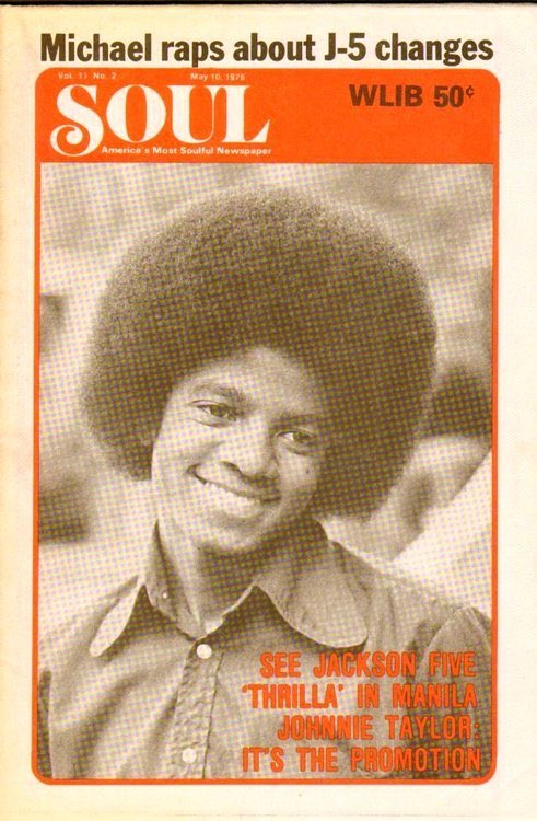 yofuiaquella's tweet photo. Michael as the cover story in Soul Magazine, 1975. https://t.co/KvHzVSwr4U