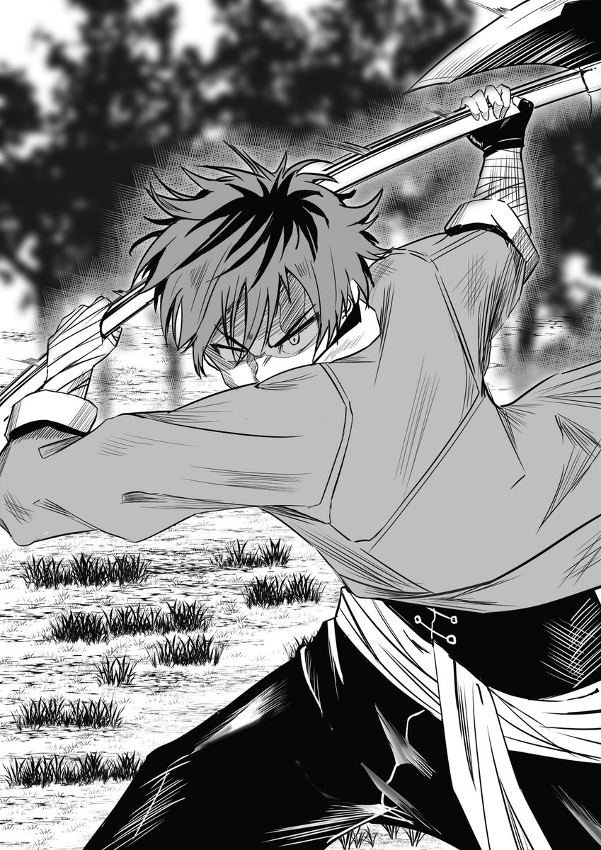 GalarianHero's tweet photo. " I would really rather you didn't. "

Weapon raised, eyes ready to throw down. Until he noticed a rather strange detail.

" Weren't you also like. . . way bigger before? You're so tiny now. " https://t.co/vHkBKeHJcf