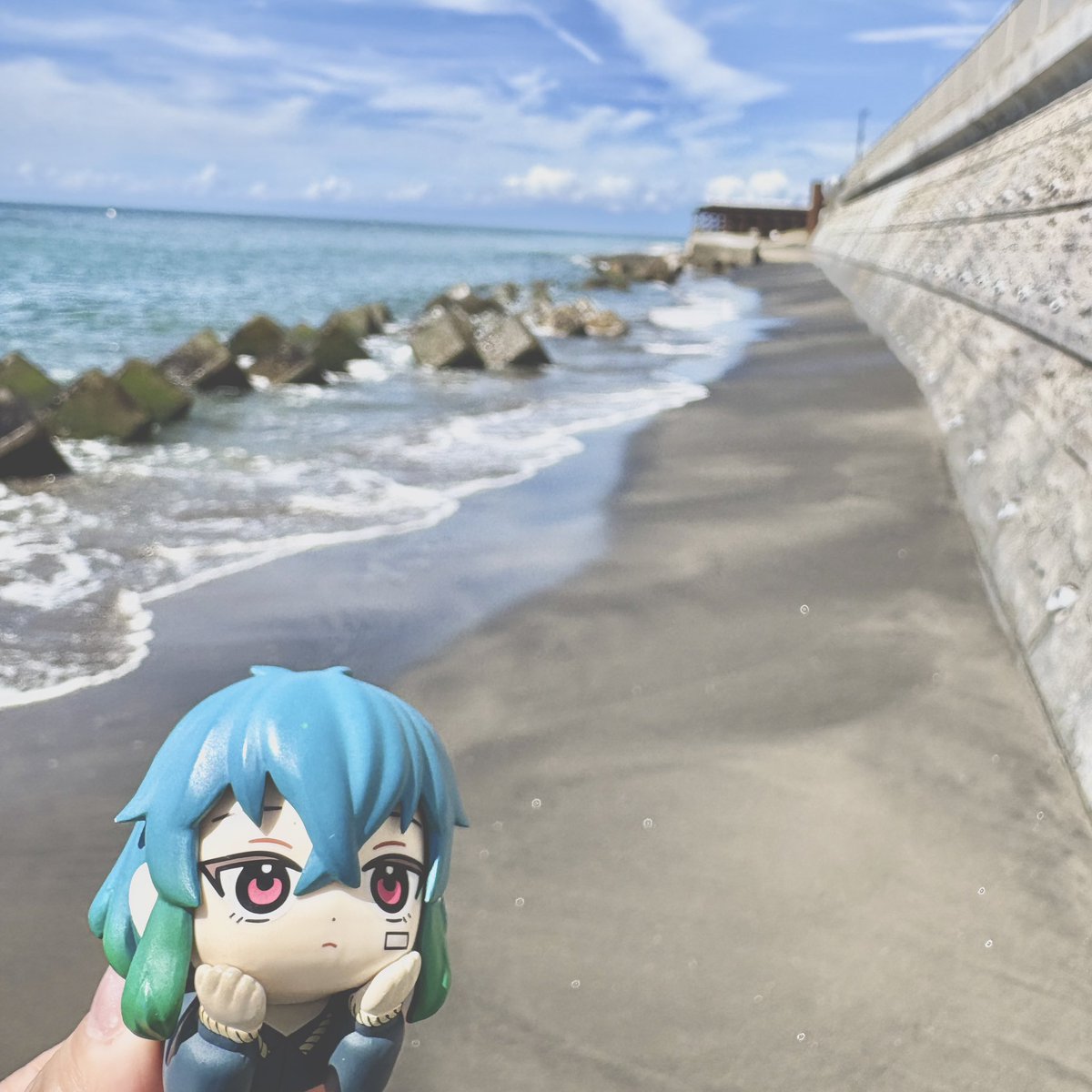 coix_game's tweet photo. 波打ち際🌊

#aknk_りらころ https://t.co/39sib7nvsG
