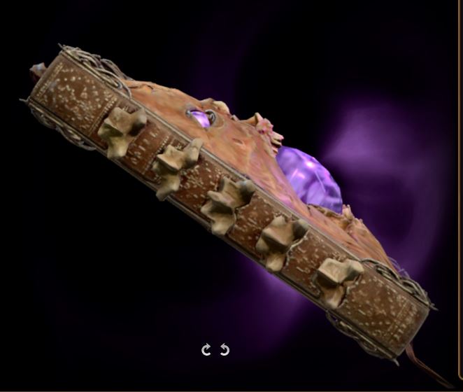 LeeranW's tweet photo. @larianstudios A bit of an odd ask, but I am baking a cake and was curious if there are higher resolution textures of the side of the Necromancy of Thay? I'd noticed the patterns along the spine, but wasn't sure.
Also, if you had to choose: What flavor of cake would you go with? https://t.co/wIHz9yOqTh