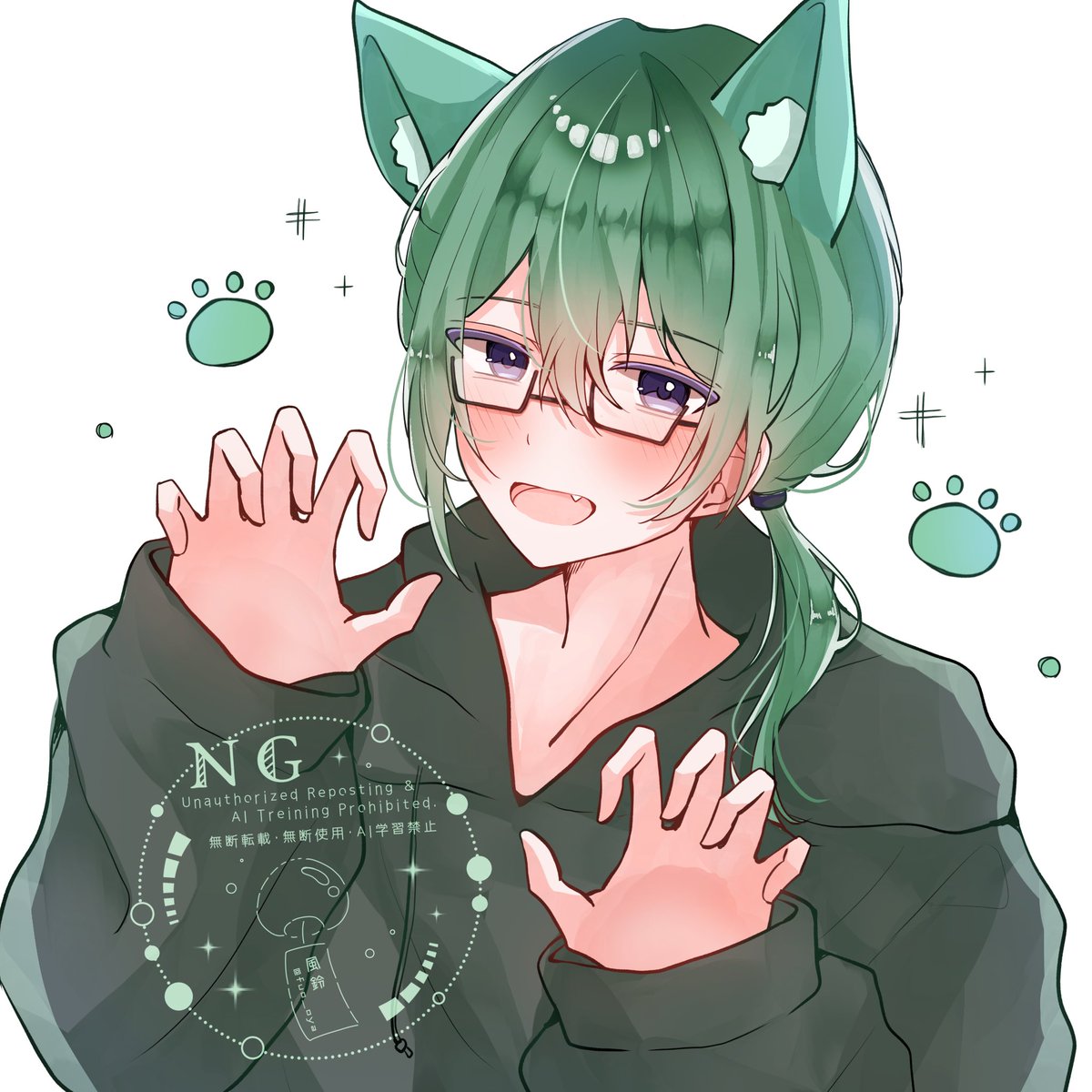 fuo___oya's tweet photo. ペア簡易イラストのご依頼でした！
ありがとうございます(՞ . .՞)ʾʾ 

#有償依頼 #簡易依頼 #ペア画 https://t.co/LNsXEPSlPK