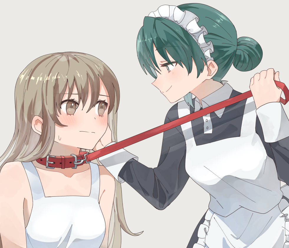 sou_004's tweet photo. 創作百合。主従逆転は良い https://t.co/i8J0RAMB6L