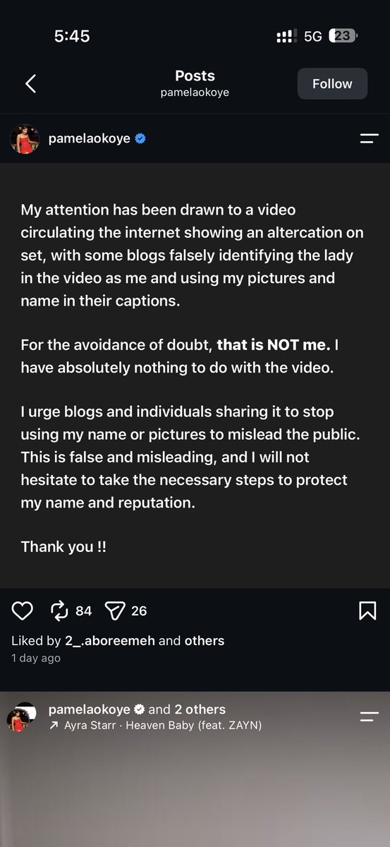 iam_okp's tweet photo. @GodfreyWis44495 These right here are the issues, don’t yall know how to verify information for Gods sake, this is from the said Pamela okoye. Anything for clout ATP 🤦 https://t.co/xCLc8Gxv3y