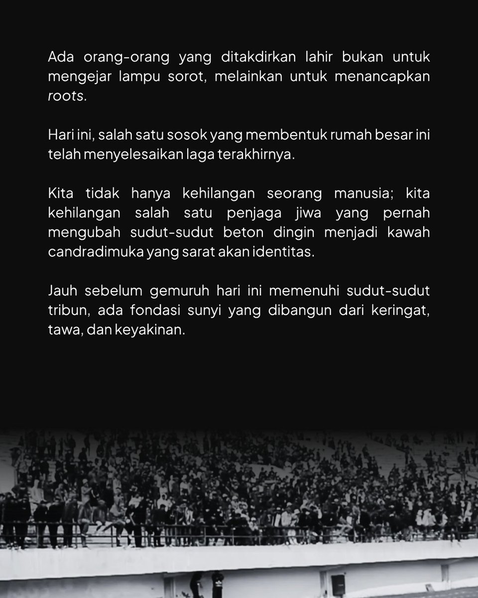 pagarhijaumnhn's tweet photo. Selamat jalan. Swargi langgeng, Koh.🥀

----
@surakartans1923 https://t.co/MK8gBBncBK