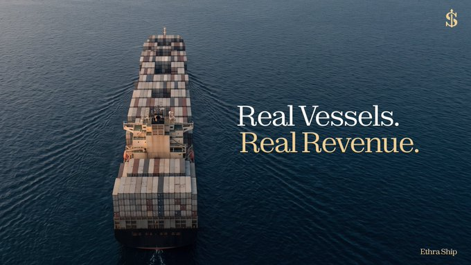 Peter_web2's tweet photo. What stands out to me about @EthraShip is the focus on real maritime operations rather than creating value around a purely digital narrative.

With vessels already operating in the real world, Ethra is building around an industry that already has proven demand and scale.

The interesting part is seeing how blockchain can make that infrastructure more accessible.