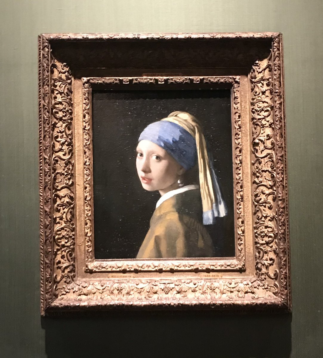 aitalist110's tweet photo. 真珠の耳飾りの少女
幸運なことに現地マウリッツハ美術館で
観たことがある
本当に間近でゆったりと
アートが日常にあるのを実感 https://t.co/nis5aXYJ61