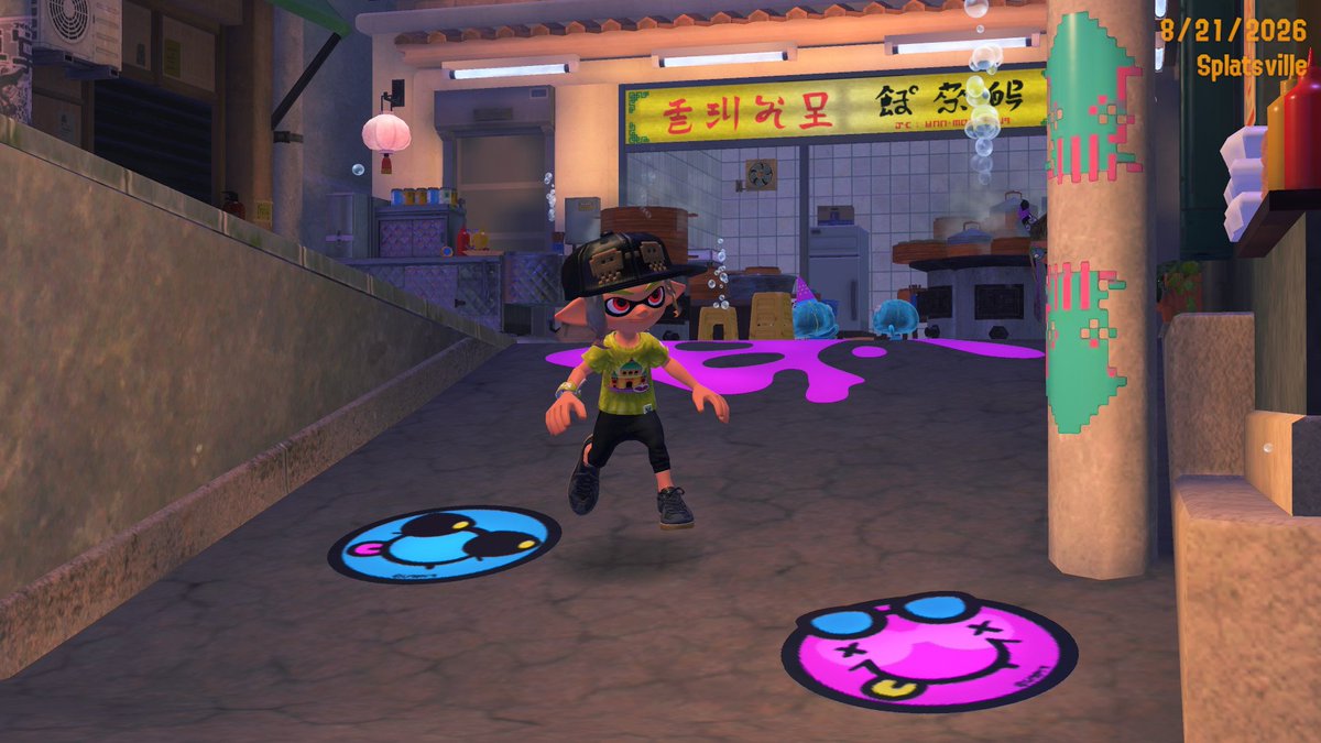 JusuSyu's tweet photo. It’s Splatfest night, baby! 🦑🔥#NintendoSwitch2 #Splatoon3 https://t.co/Szl35XofAb