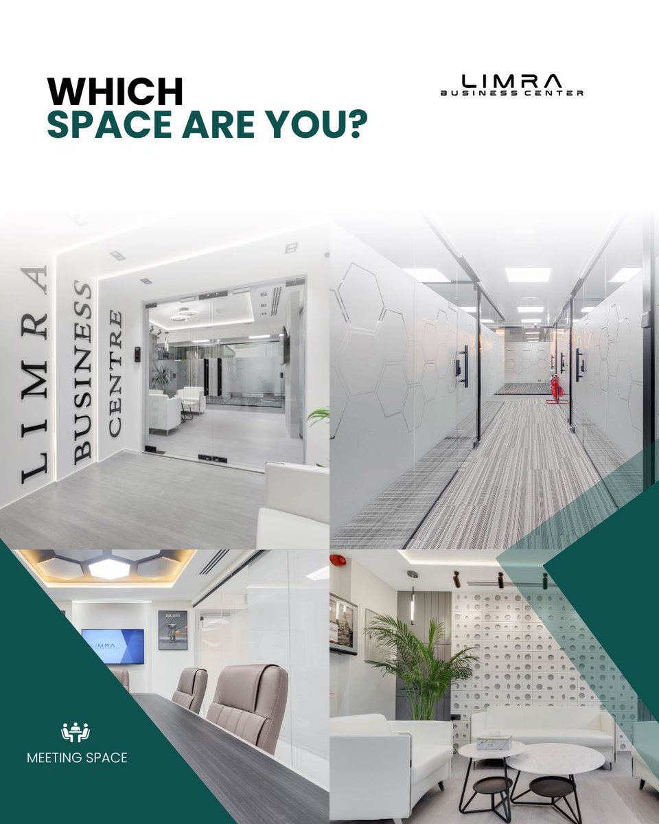 LimraBC's tweet photo. Which workspace fits your business best? 👀

Co-working, private office, virtual office, or meeting room?

Tell us your pick in the comments 👇

📍 Al Najda | Al Nahyan | Electra, Abu Dhabi

#LimraBusinessCenter #AbuDhabiBusiness #OfficeSpace https://t.co/SzuIywy1LL