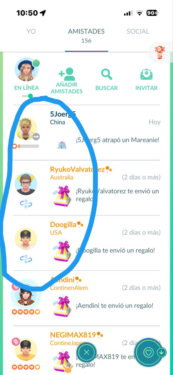 AvatarBlue4's tweet photo. @Cizayox99 Hola 👋🏻!! Ya tengo 3 Amistades Infinitas, pero en 1 el No ha marcado NINGÚN Pokemon para intercambiar 🤦🏼‍♀️pero además para poder hacer otro Intercambio Remoto NECESITAS JUNTAR 87 PUNTOS DE AMISTAD 🤦🏼‍♀️🤬🤦🏼‍♀️🤬y es tardado conseguirlos… si que lo hacen difícil 🤷🏼‍♀️ https://t.co/6aI4ytFxjF