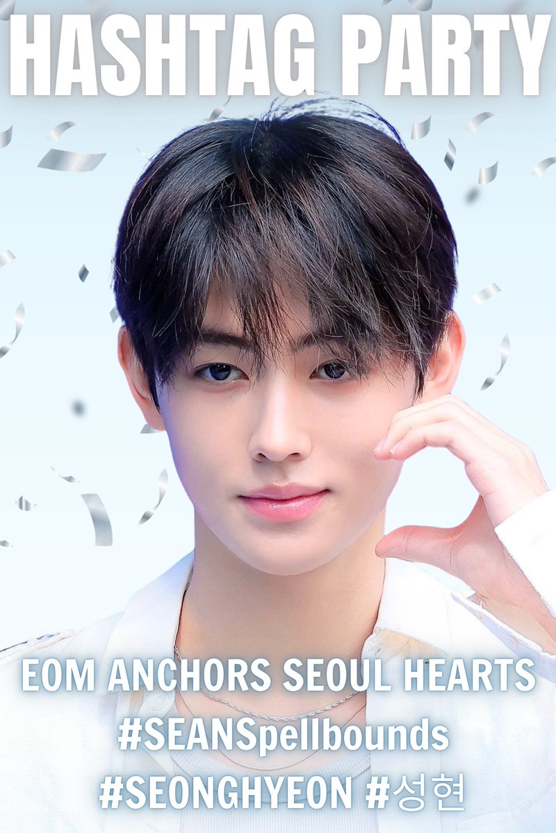 eomlandvnfp's tweet photo. RT &amp; REPLY

GOALS : 1K

EOM ANCHORS SEOUL HEARTS 

#SEANSpellbounds
#SEONGHYEON #성현 
#PYPD_BIRTHDAY_PARTY https://t.co/ChV12Dv8av