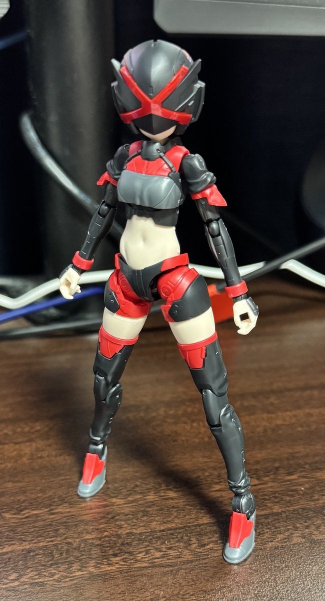 hunkyuu's tweet photo. アクションウェアβ仮組み完了

これ太腿関節改善されてるような気がする。
アクションウェアαは組んでて緩すぎやろ...って思うレベルだったのに対してβは保持出来てるなーってレベルで違うわ https://t.co/7HLYP5Z2Ly