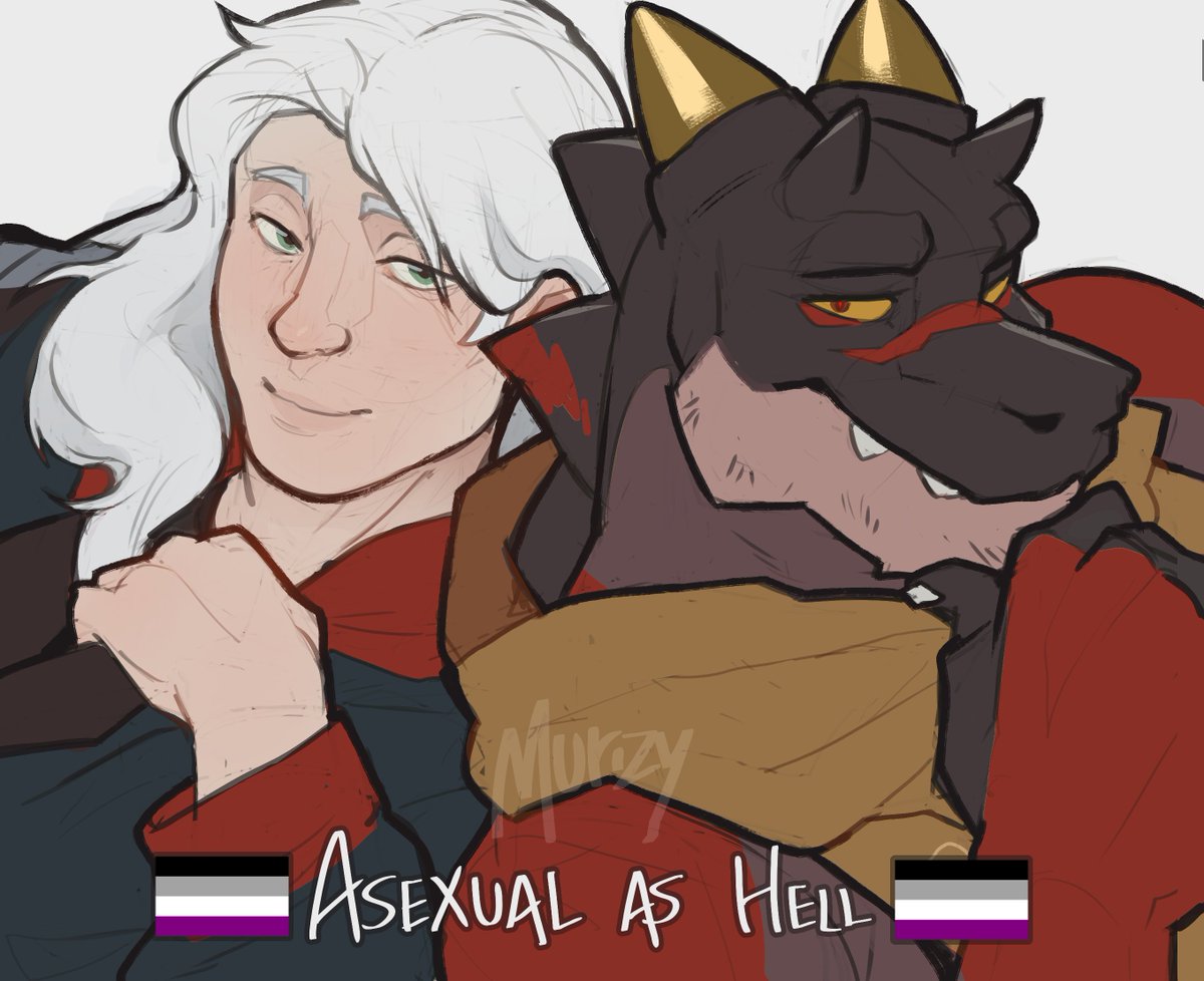 murizyprpovo's tweet photo. I find kinda based that these two are asexual. Not that it's something otherworldly, but it's satisfying to see diversity within the cast of a VN - In species, gender and sexual orientation.
#RememberTheFlowersVN #RTFVN #UndefeatedVN https://t.co/tiQLJrddht