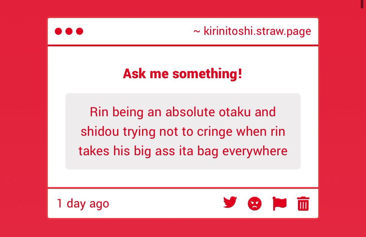 kirinitoshi's tweet photo. sdrn 🐉🦉OMG yes, Shidou’s forever being cucked by Rin and his GIANT a3 Sae ita bag Rin unabashedly carries everywhere. And he gets away with it too since most people assume it’s Shidou’s since Rin forces him to hold it 99% percent of the time. It’s blinged out with all the + https://t.co/LuXugVlj4A