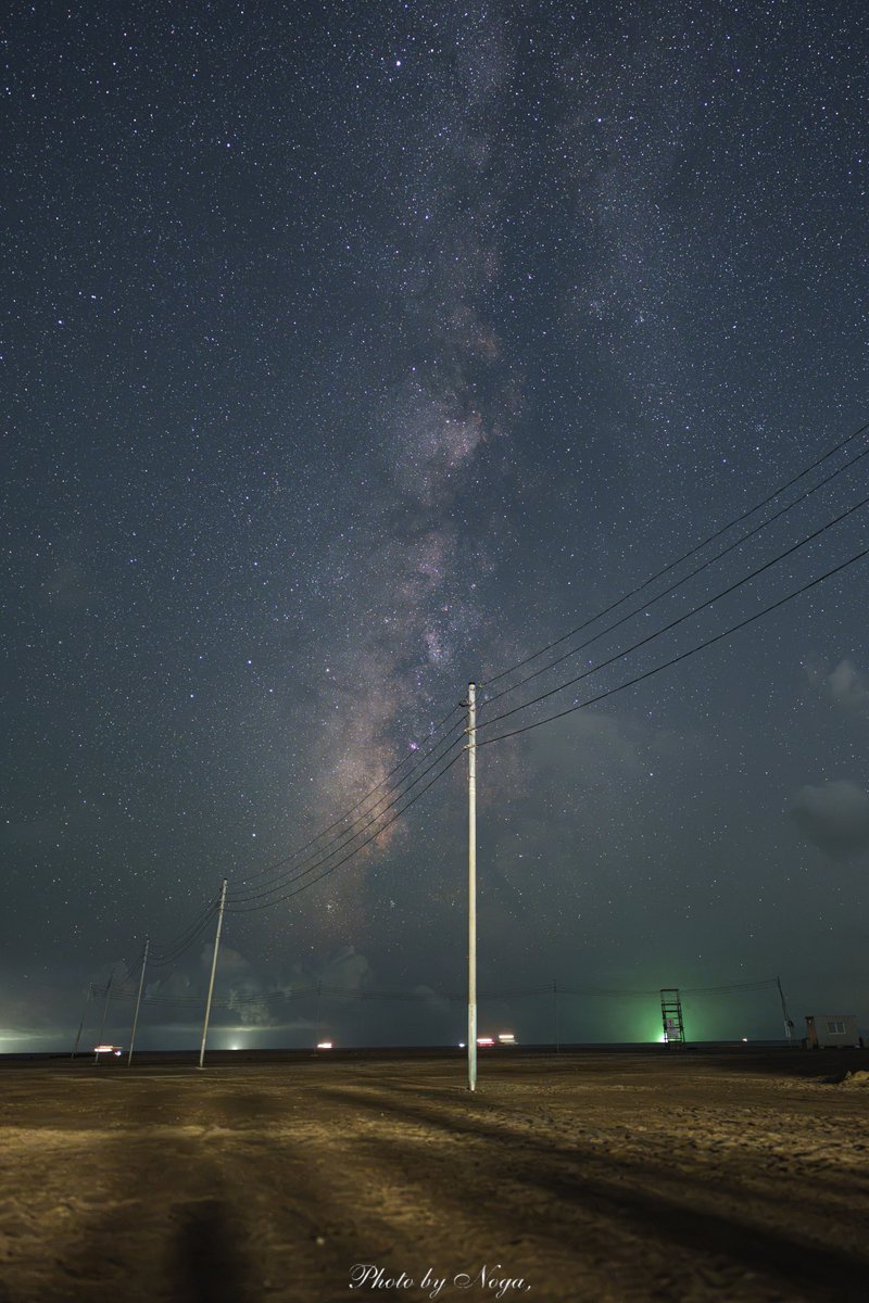 noga_photo_'s tweet photo. 千葉にある星空のビーチ🌌 https://t.co/KOtoBxbeuv