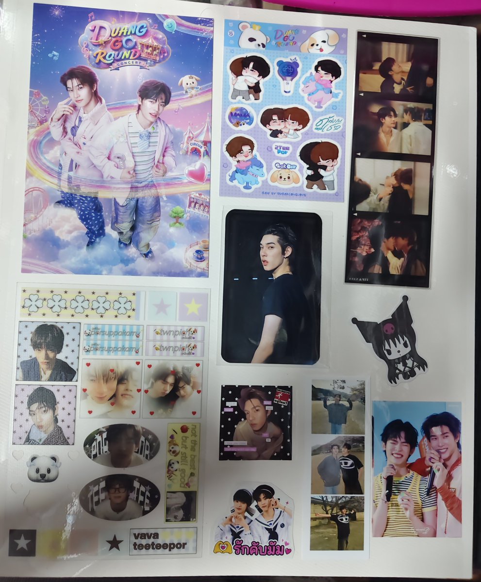 Framepat39's tweet photo. พึ่งได้เก็บกิ๊ฟอเวย์เข้าเล่ม ขอบคุณทุกคนนะคะ อันนี้แค่รูปกับสติ๊กเกอร์น้ายังมีที่เป็นชิ้นๆอีก2เป๋า555
DUANG GO ROUND DAY2
#DuangConcer
#ด้วงจะโกราวน์แล้วนะเธอ
#DuangGoRoundConcert https://t.co/fbSMfpUFgb