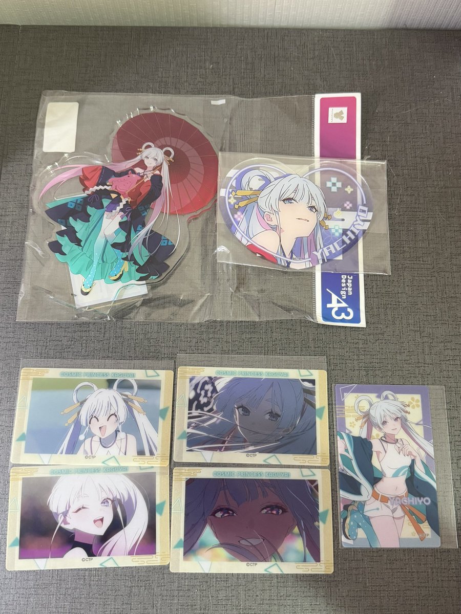 dykr__2's tweet photo. Yachiyo ยาจิโยะ 🐙
- acrylic stand 450.-
- die cut clear plate 120.-
- การ์ดใส 5 ใบ 90.-
มือ 1 ราคารวมส่ง 📮 
#ตลาดนัดเจ้าหญิงคางุยะ #ตลาดนัดเจ้าหญิงกระบอกไม้ไผ่ในโลกเมตาเวิร์ส #ตลาดนัดCosmicPrincessKaguya https://t.co/uOBs1o78N6