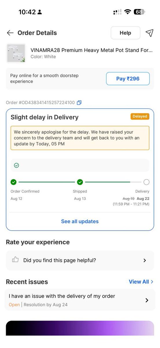 saisudhakar4's tweet photo. @Flipkart ha bhai... Kyu itna issues with ur delivery at HafeezpetHyderabad. Kuch bolna hei... Kee. Customer Care disconnects call, ur delivery person misplaces it at different hub. 10 days fr a small product. Today 5pm is since last 2-3days n such a shame. Customers don't buy. https://t.co/3ryVFRDyOV