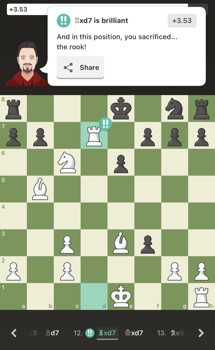 DearohhhDear's tweet photo. @MustafaMoawia_ @GothamChess it’s free and he says it the exact way as in youtube 

 subscription is good for unlimited lessons https://t.co/zvWqWv3jx4