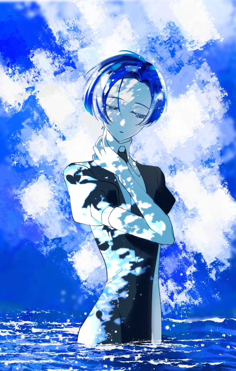 kosea0709's tweet photo. perfect blue https://t.co/drKFWCHIXJ