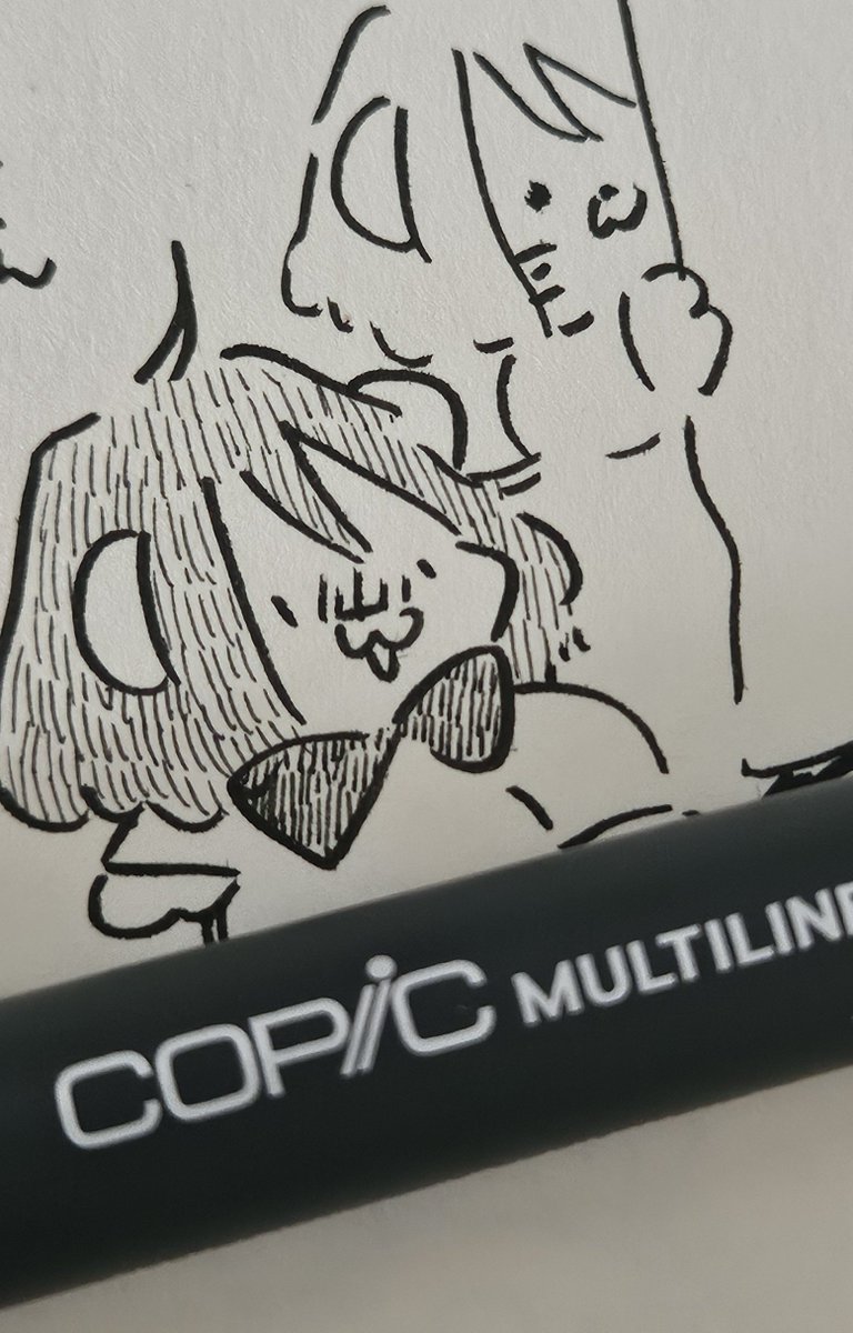 _ink81's tweet photo. コピックマルチライナープラス買った🖊️
描きやすくなってよき…(^o^) https://t.co/aTrFiet9vD