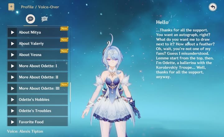 crydrogem's tweet photo. just unlocked odette’s friendship lvl 4 im so gonna read this one by one later https://t.co/4Hk7vpEvMN