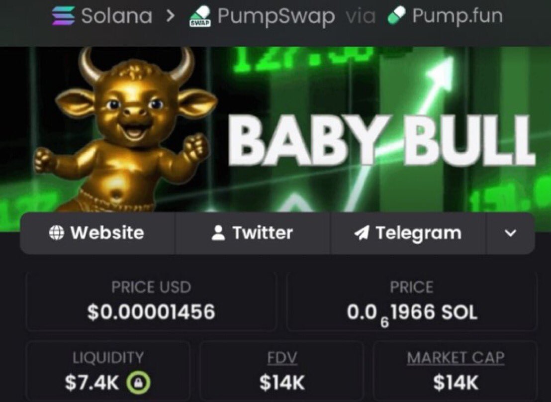 VENUSdnkh's tweet photo. $BULL   just ripped  6.2x 🚀
📈 From $14K → $87k MCAP 🔥

I drop my highest-conviction Solana memecoin plays early in my private alpha TG — before they go parabolic.

⛓️ #solana #memecoin #cryptoTrading  #memecoin1000x

DM now to lock in the next run https://t.co/o0Lf3SZRzu