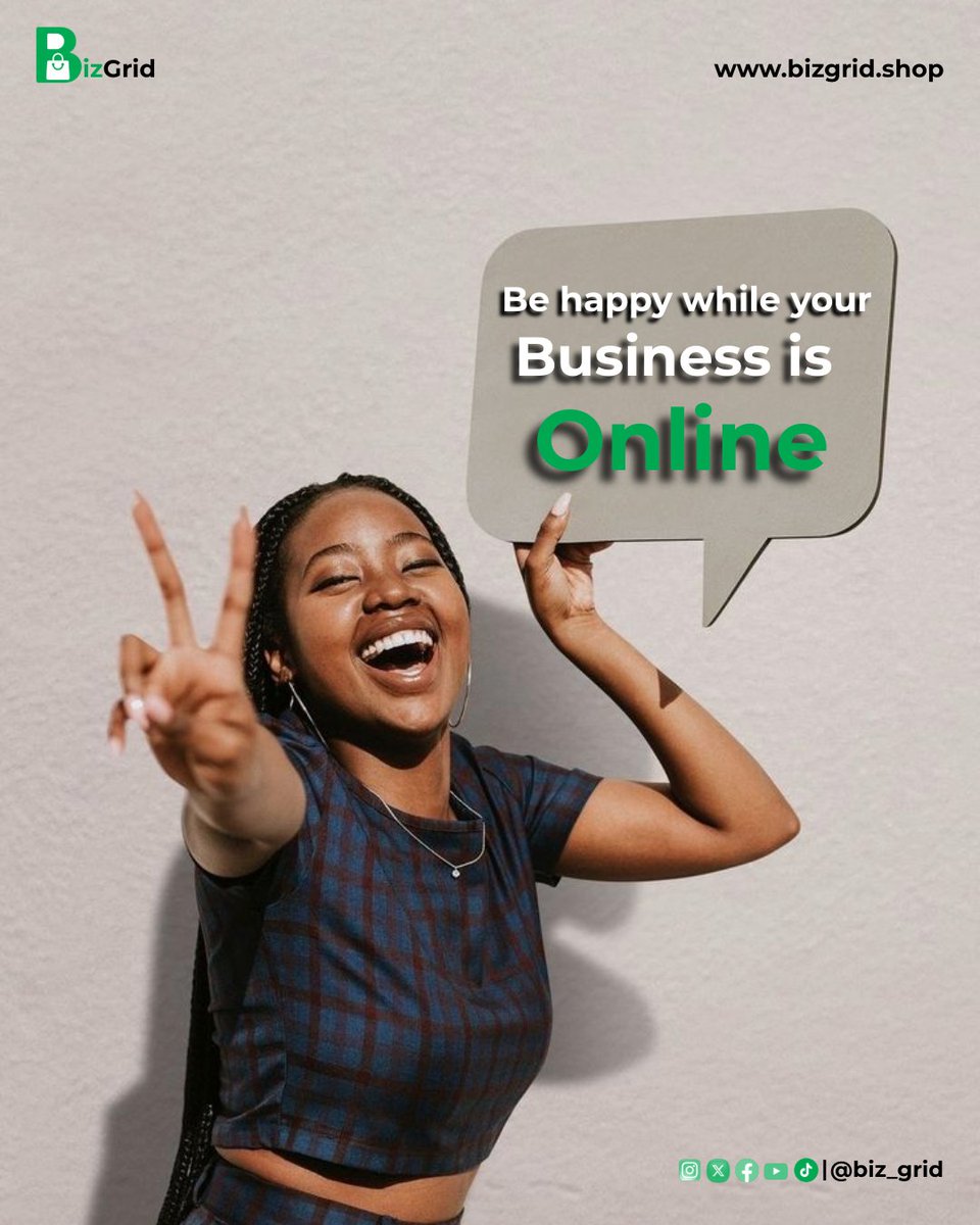 biz_grid's tweet photo. You can take a break while your business keeps working. 😌💚Take your business online with BizGrid and stay connected with buyers 24/7.🌐 https://t.co/J6iCvaKi3k
📲 @biz_grid#BizGrid #OnlineBusiness #BusinessGrowth #devpost #devposthack https://t.co/AbwaFsHoph