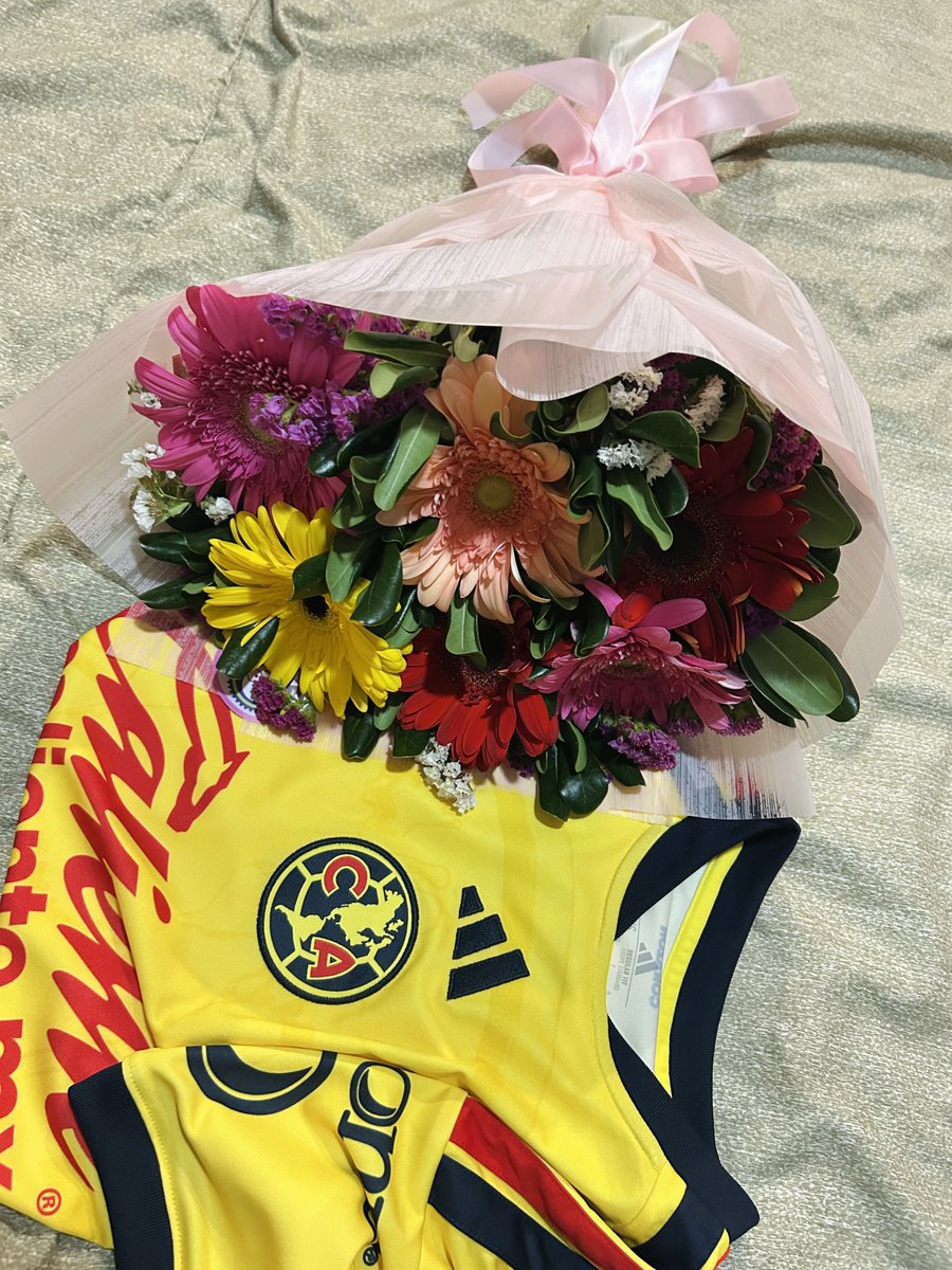 GabTrevi's tweet photo. El amor debería sentirse como recibir flores y ver a tu equipo ganar. https://t.co/Svi1oFcz79