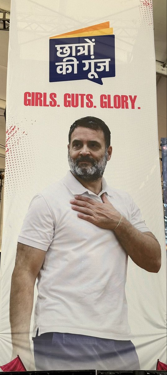BMSandeepAICC's tweet photo. Pune’s thousands of girl students are ready to welcome Voice of Students, Jananayak Shri Rahul Gandhi Ji! 🇮🇳

We want him to hear students, interact with them, and speak directly with them about the challenges facing our education system and the growing problem of unemployment.

Students deserve a better education system, more opportunities, and meaningful solutions for their future.

Let’s listen to the students. Let’s understand their concerns. Let’s find solutions together.

#PuneStudents #RahulGandhi #VoiceOfStudents #Education #Unemployment #Students
@RahulGandhi