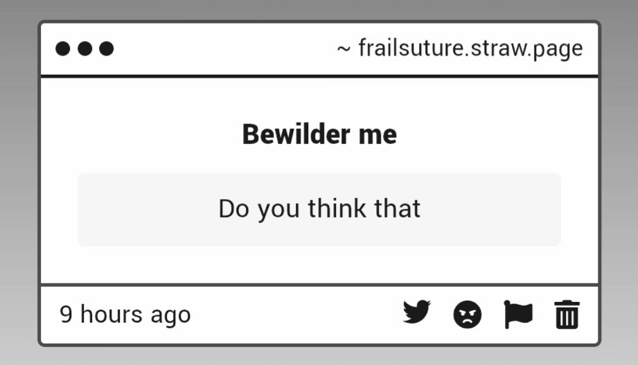 frailsuture's tweet photo. Your cut-off curiosity has starved my own https://t.co/THOTHyWKXJ