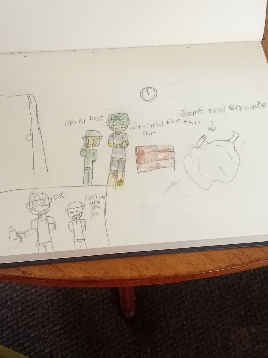 raeaeremaia's tweet photo. Here some art i did sorry if its look like shit its because I only got 4 hours of sleep and stuff oh and my dod oc ummm yeaaa#dod #tbb #jetrock #Exec #dodmequot https://t.co/TinVnLfIwt