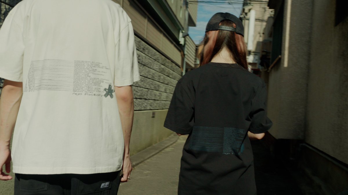 AgeFactory_'s tweet photo. =Age Factory 2026=
>"静脈" Tee
Color:White/Black
Size:M/L/XL
Price:¥7,000
2026.09.06 盛岡 CLUB CHANGE WAVE~launch
#AgeFactory https://t.co/gQvDWaY3B2