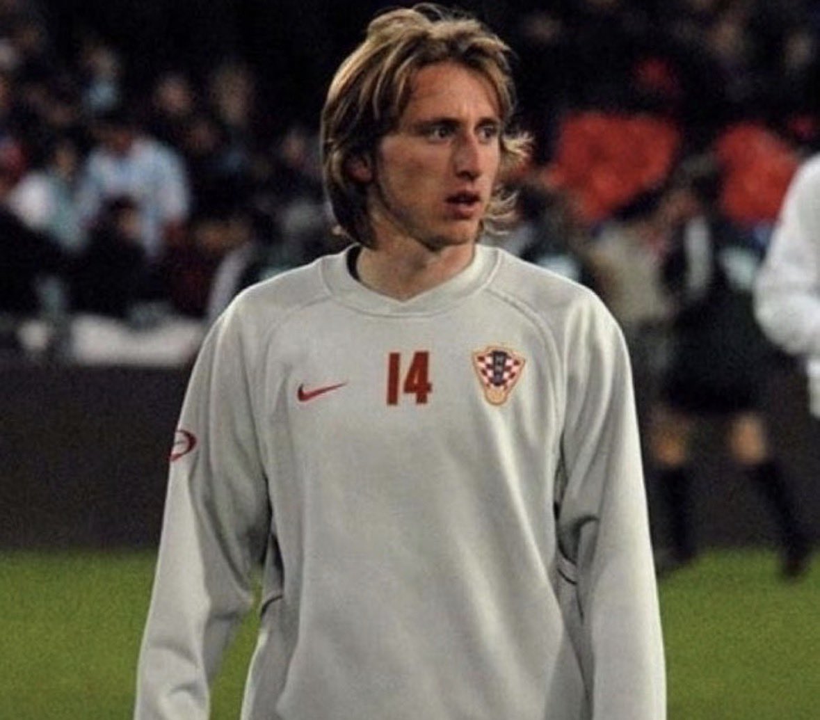 Modric10h's tweet photo. Luka just gets more handsome with age https://t.co/T08Cvk7aCw
