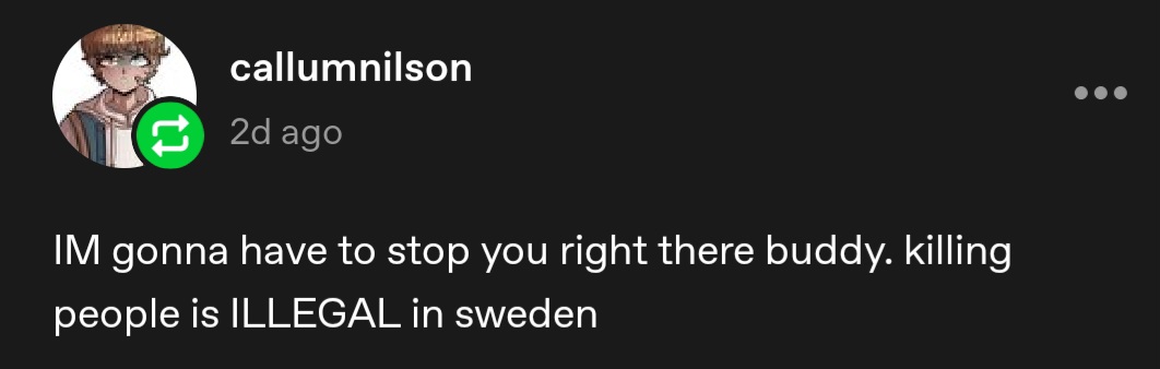 ismeneposting's tweet photo. everybody follow callum nilson on tumblr for gems like this https://t.co/fjQTxjDhaH