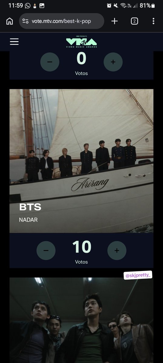 skjpretty_'s tweet photo. @pjmIesviu Votoos 🫶🏻

VOTE FOR BTS BEST K-POP ON VMAS
VOTE FOR SWIM SONG OF THE YEAR ON VMAS
#VoteForBTSonVMAs
#VoteForSwimonVMAs https://t.co/MwCnDlzgK9