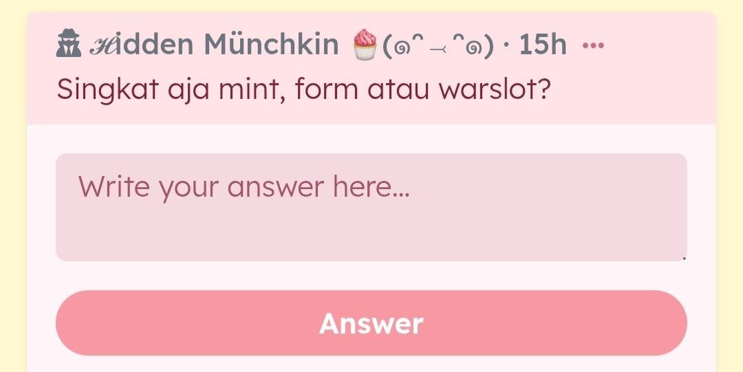 recipeofhearts's tweet photo. Warslot atau form min? Dan yap kita 𝗪𝗔𝗥𝗦𝗟𝗢𝗧 okaay! Warslotnya di tanggal 𝟮𝟯 𝗔𝗴𝘂𝘀𝘁𝘂𝘀 jam 𝟭𝟵:𝟯𝟬 𝗪𝗜𝗕. Jadi boleh dicari jokinya mulai dari sekarang. 😬🩷 https://t.co/x2MayFYBR4